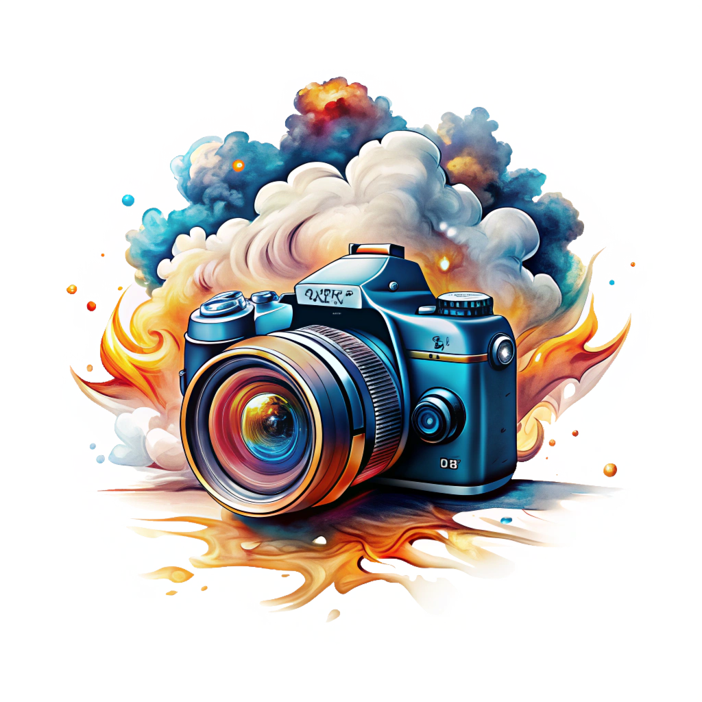 professional-photo-camera-among-the-smoke